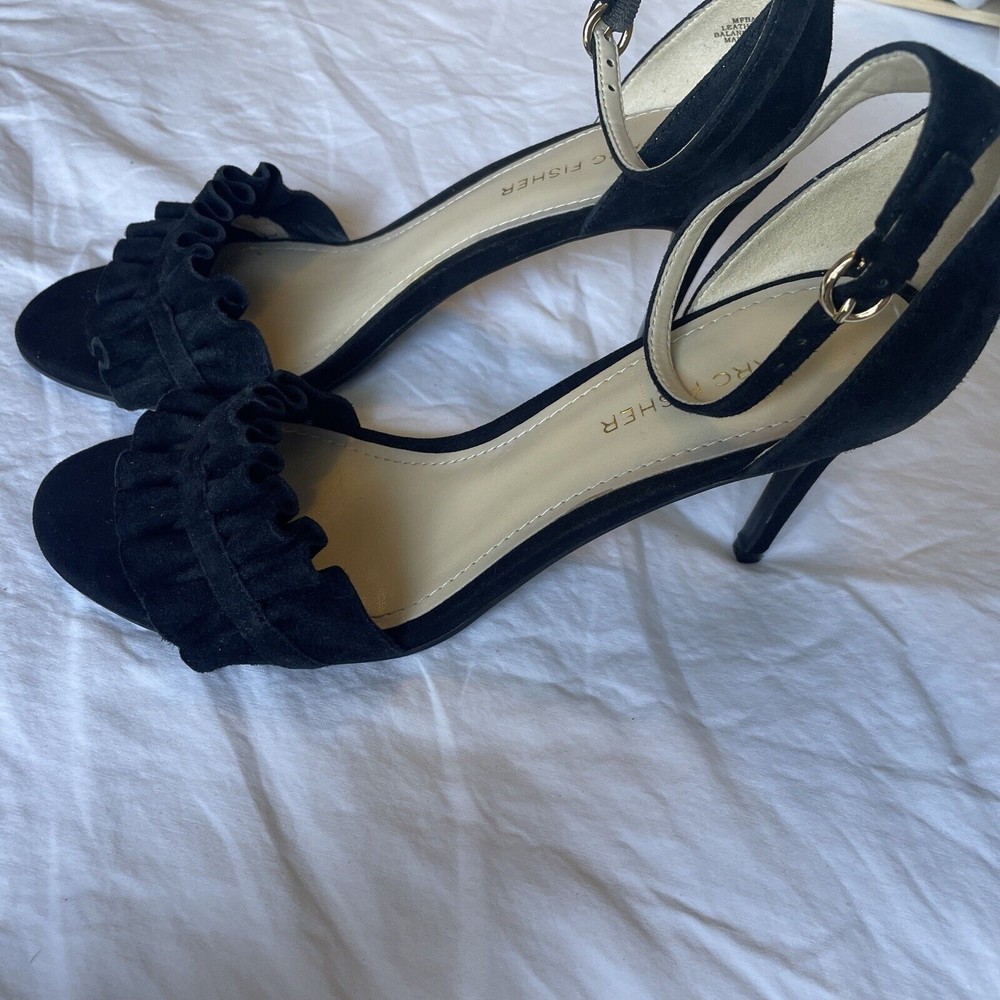 Marc Fisher Womens Balyda Elegent black heals. SIZE 8 - Picture 5 of 12
